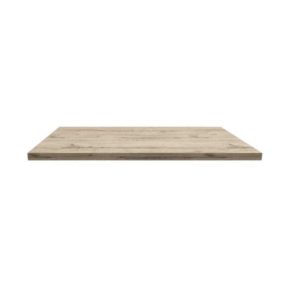 Wastafelblad MDF 118,4 x 45,5 x 2,6 cm Licht Hout Wastafeltablet voor Badkamermeubel