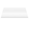 Wastafelblad MDF 76,4 x 45,5 x 2,6 cm Glanzend Wit