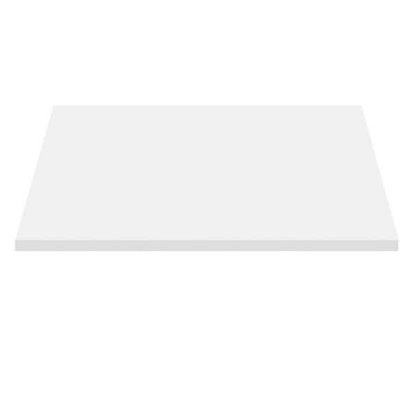 Wastafelblad MDF 76,4 x 45,5 x 2,6 cm Mat Wit