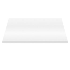 Wastafelblad MDF 96,4 x 45,5 x 2,6 cm Glanzend Wit