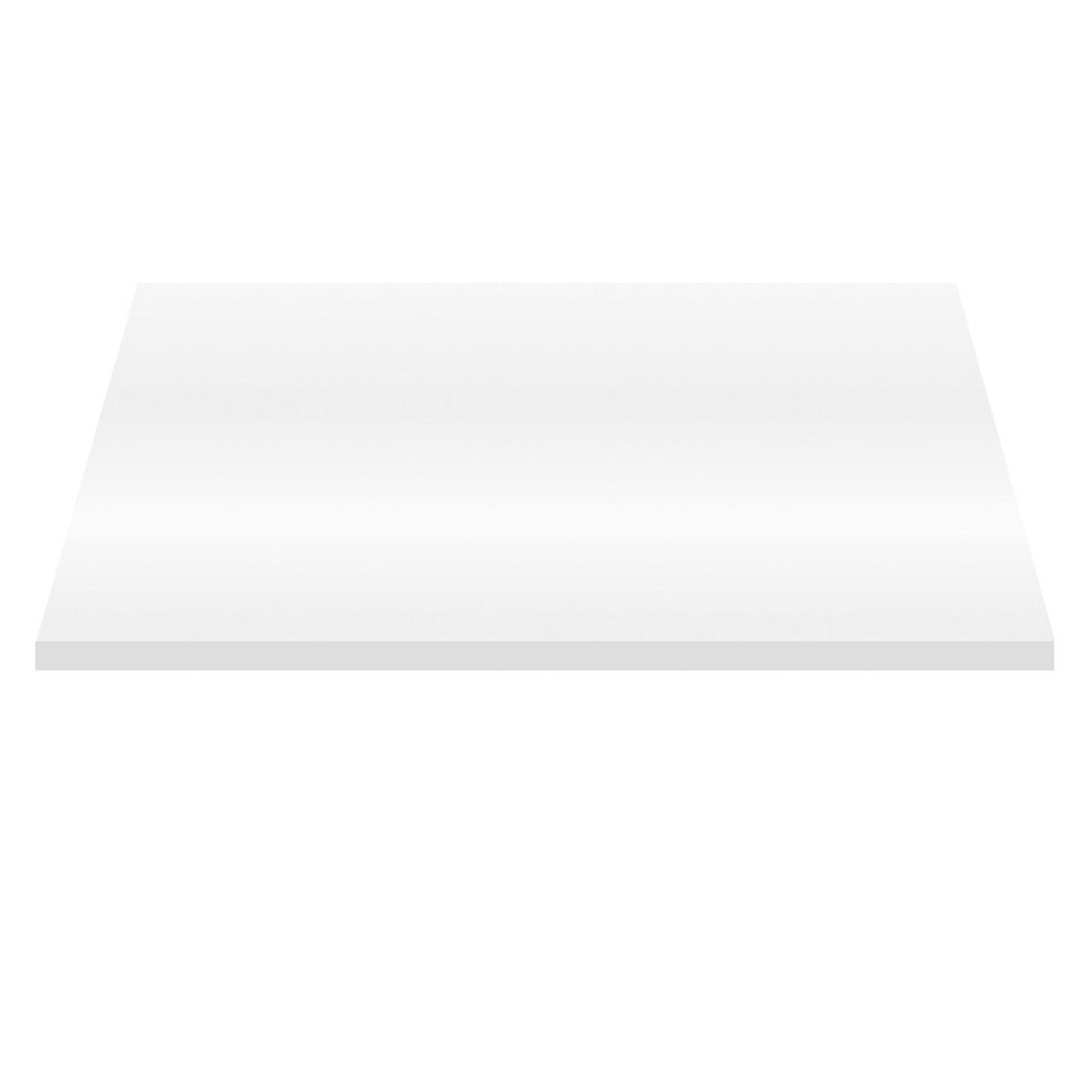 Wastafelblad MDF 96,4 x 45,5 x 2,6 cm Glanzend Wit