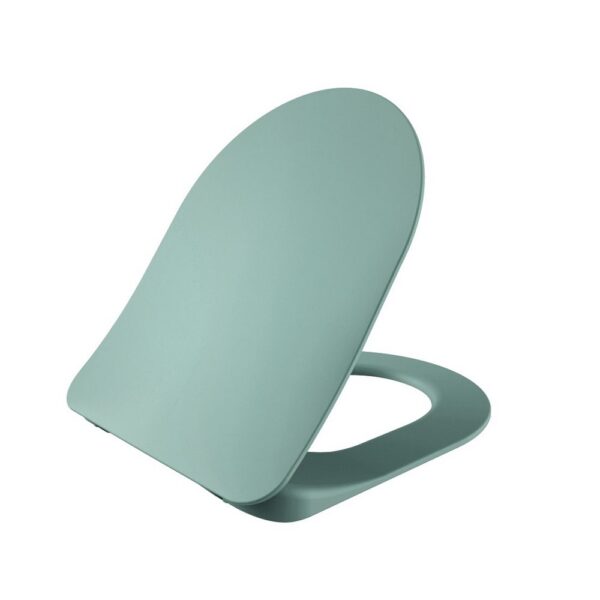 Creavit Duck Toiletbril D Vorm Softclose & Quick Release Duroplast Nijlgroen