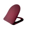 Creavit Duck Toiletbril D Vorm Softclose & Quick Release Duroplast Berry