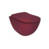 Creavit Free Hangtoilet Randloos Mat Berry Wandcloset Zonder Zitting Modern Rimless WC