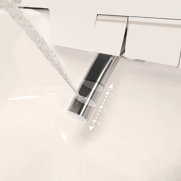 VitrA V Care 3 Base Slimme Wandcloset Smart Toilet met Bidetfunctie en Vortex Spoeling