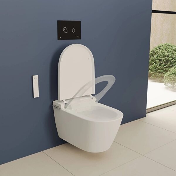 VitrA V Care 3 Prime Slimme Wandcloset Premium Smart Toilet met Bidet