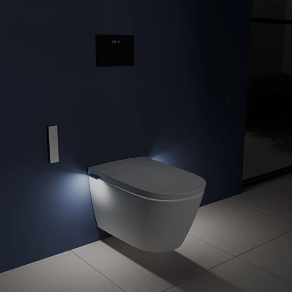 VitrA V Care 3 Prime Slimme Wandcloset Premium Smart Toilet met Bidet