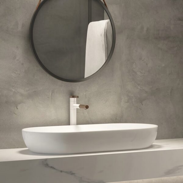 Bamboe Wandpaneel Beton Ciré Look Natuursteen & Marmer Look 280 x 110 cm NMLBC N8