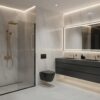 Bamboe Wandpaneel Carrara Wit Natuursteen & Marmer Look 280 x 110 cm NMLCW N2