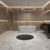 Bamboe Wandpaneel Champagne Goud Metal Look MLCG M1