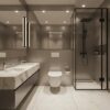 Bamboe Wandpaneel Geborsteld RVS Metal Look MLGRVS M2