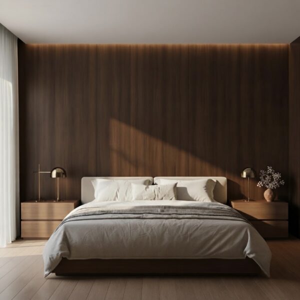 Bamboe Wandpaneel Sandelhout Houtlook 280 x 60 cm HLSH H6
