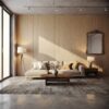 Bamboe Wandpaneel Teakhout Houtlook 280 x 60 cm HLT H5