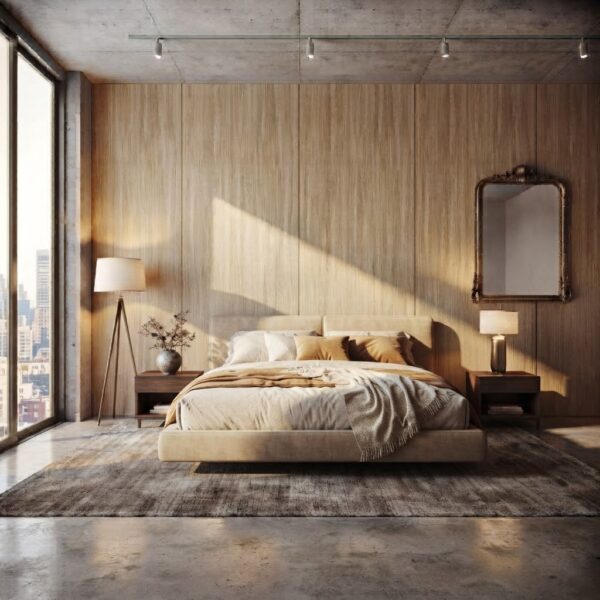 Bamboe Wandpaneel Teakhout Houtlook 280 x 60 cm HLT H5