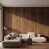 Bamboe Wandpaneel Walnoot Warm Klassiek Houtlook 280 x 60 cm HLWNK H1