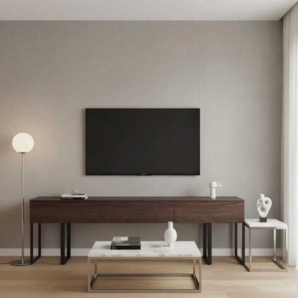 Bamboe Wandpaneel Zandlinnen Linnenlook 280 x 60 cm LLZ L6