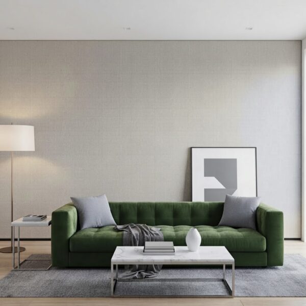 Bamboe Wandpaneel Zilvergrijs Linnen Linnenlook 280 x 60 cm LLZG L2