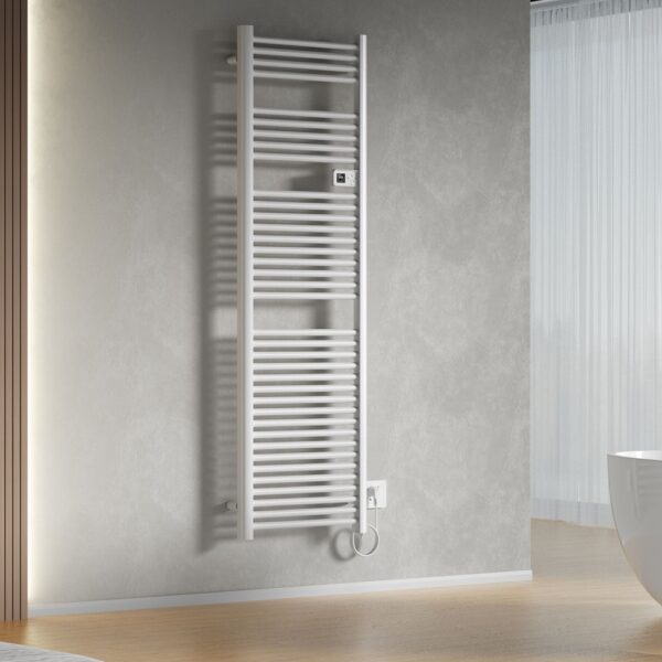 Elektrische Handdoekdroger Smart WiFi Glanzend Wit 180 x 54 cm 1000 Watt BLRWE1800540 amb