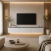 LUMORA TV Meubel Wit Modern TV Meubel met LED Verlichting