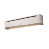 VELORA Japandi TV Meubel Wit 2 Deurs Zwevend TV Meubel met LED Verlichting