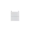 Sally XL Wastafelonderkast 56 x 60 x 45,3 cm - 2 Lades - Soft Close - Greeploos - Mat Wit