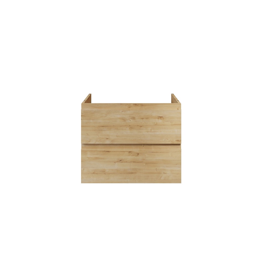 Sally XL Wastafelonderkast 76 x 60 x 45,3 cm - 2 Lades - Soft Close - Greeploos - Safir