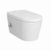 VitrA Nest Hangtoilet Randloos Toilet met Bidetfunctie VitrA Fresh Inclusief Toiletzitting Verborgen Montage Wit
